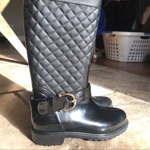 MK rain boots
